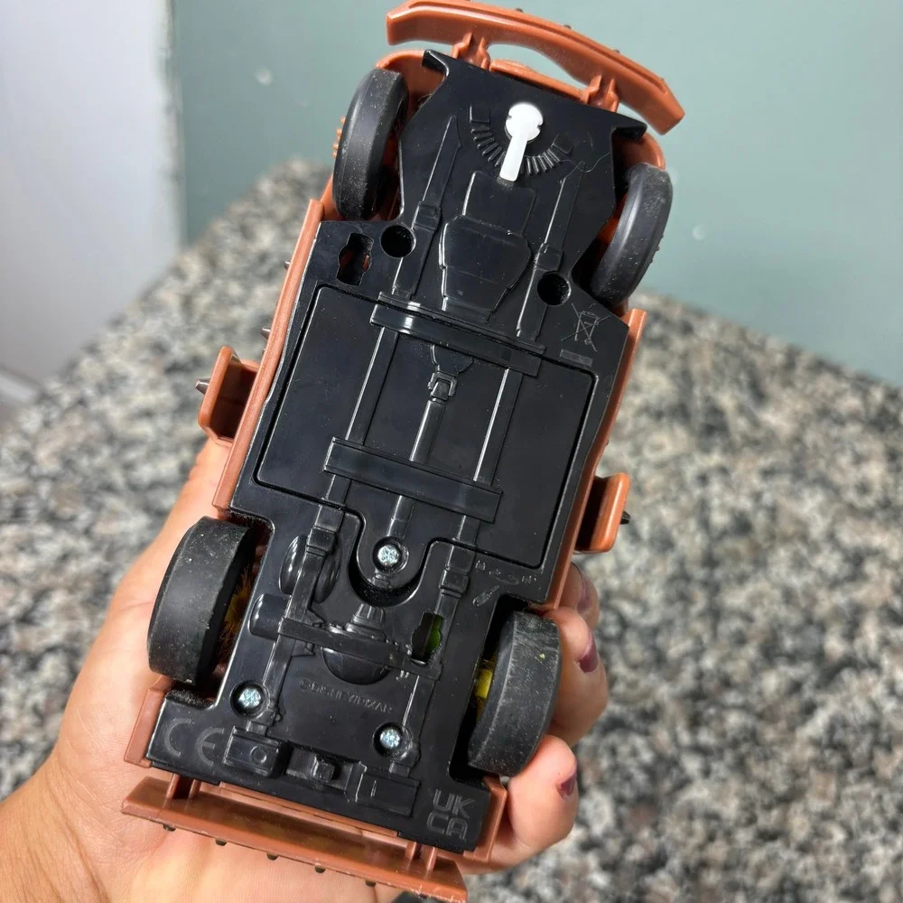 Disney Pixar Cars Tow Mater Spiked Mad Max Style Toy Truck Brown Plastic 6.5in